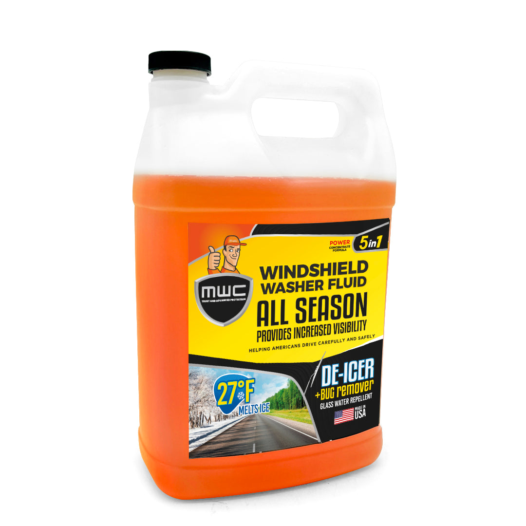 MWC 446948 Windshield Washer Fluid All Seasons 1 Gallon (3.78 Liters)
