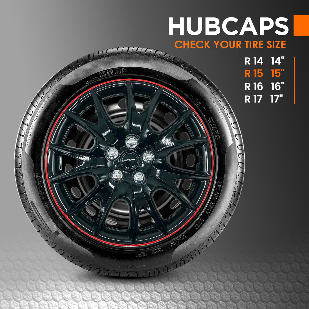 15 hubcaps on sale